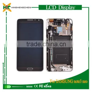 Black or White LCD For Samsung Galaxy Note 3 Mini N7505 N750 Touch Screen Digitizer Frame Assembly thumbnail-6