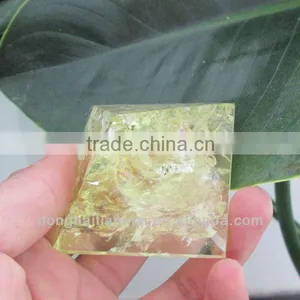 Natural Citrine Crystal Pyramids , Citrine Quartz Pyramids for Christmas thumbnail-1