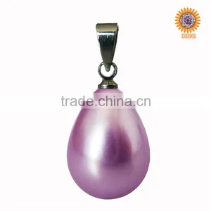 Custom Wholesale Fashion Cheap Shell Pearl Pendants for Jewelry Making thumbnail-1