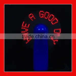 Led Message Fan Programmable Led Message Handheld Fan thumbnail-1