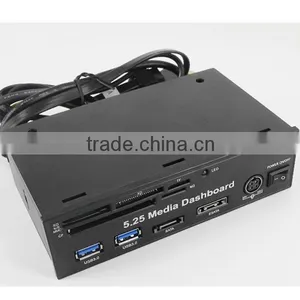 USB3.0 High Speed Media Dashboard Front Panel PC Multi Card Reader SATA thumbnail-6