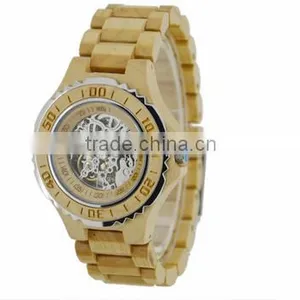 High Quality Latest Quartz Wooden Watch for Mens Wrist Watches thumbnail-3