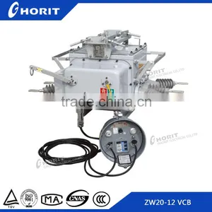 ZW20-12 Type Outdoor Boundary of Vacuum Circuit Breaker (auto Recloser) thumbnail-1