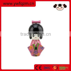 Pure Handcraft Black Wedding Doll Cake Topper Made in China for Decoration or Gifts thumbnail-1