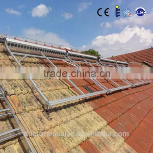 SRCC SOLAR KEYMARK Approved Vacuum Heat Pipe Solar Collector Made in China thumbnail-2