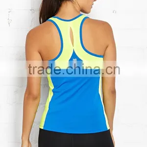 Match Colors by Yourself Breathable Quick Dry Spandex Fabric Ladies Wholesale Fitness Clothing thumbnail-3