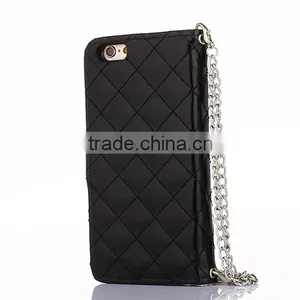 Luxury Charm Leather Handbag Wallet Purse Cover Case for Iphone6s thumbnail-3
