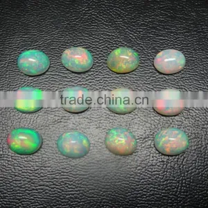 NAtural Ethiopian Opal Cabochon 9x7 thumbnail-1
