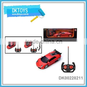 1:24 4CH R/C RED CAR thumbnail-1