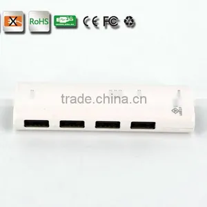 Slim Shape but High Speed 480MBPS Usb2.0 4 Por Hub Form Usb Por Hub Suppliers With Plastic Casing thumbnail-5