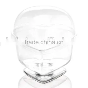 CH07 Unique Design Transparent Pudding Jelly Cups Box With PET Lid Wholesale thumbnail-1