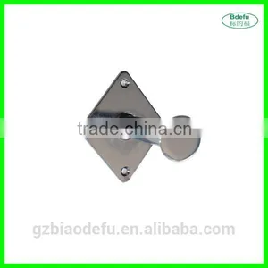 Chrome Wall-mounted Metal Wall Hook thumbnail-1