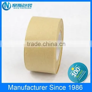 China Manufacturer Brown Wet Water Kraft Paper Packing Tape thumbnail-2