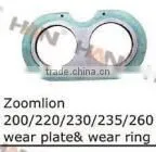 Zoomlion Concrete Pump 200 220 230 260 Wear Plate & Wear Ring Trucks Spare Parts for Putzmeister JUNJIN Schwing Sany thumbnail-1