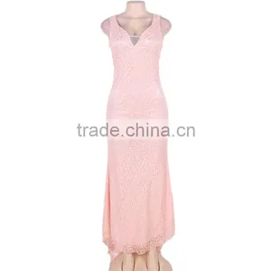 Best Selling Sleeveless Lace Formal Dress Long Maxi Dress Evening Dress thumbnail-4
