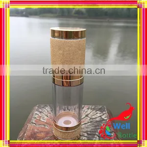 30ml 50ml Black Cosmetic Airless Bottle With Press Pump thumbnail-1