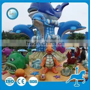 Amusement Park Kid Rides Equipment Fight Shark Island for Sale thumbnail-1