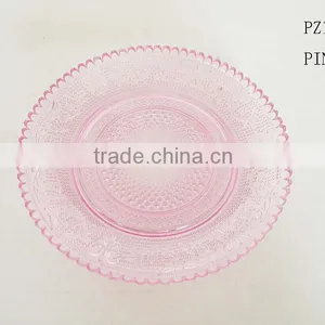2016 Embossed Glass Plate for Dinner thumbnail-1
