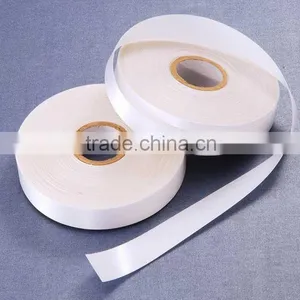 Heat Seal Iron on Hot Melt Polyester Taffeta Label Tape for Sport Shoes Label thumbnail-1