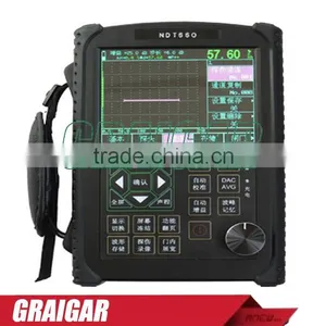 NEW NDT660 Ultrasonic Flaw Detector A Key to Calibrate thumbnail-1