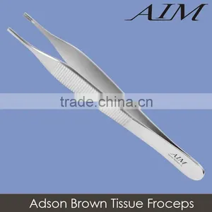 Adson Brown Tissue Forceps 7x7 Teeth thumbnail-1