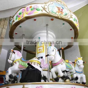 Coin Coperated Kids Ride on Horse Ride Simulator Amusement Electric Horses Ride thumbnail-5