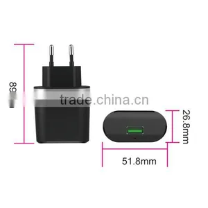 CE RoHS Certificated Popular Single USB 5V 1.5A Wall Charger With 2 Year Warranty thumbnail-3