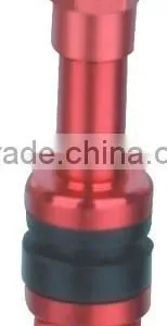 V5 Red Color Aluminum Alloy Metal Tubeless Clamp-in Tire Valve thumbnail-1