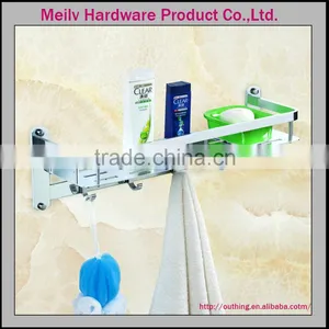 2016-2017 Aluminium Alloy Bright Finish Bathroom Towel Rack With Good Price Made in China thumbnail-1