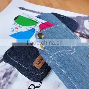 Denim Card Cases For HTC ONE M8 Cell Phone Accessory thumbnail-4