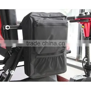 Topmedi 1xSmall Waterproof Armrest Pannier Bag Interior Zipper Hook&Loop Tape Deluxe Scooter Bag thumbnail-1