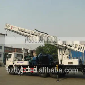 Exported to Senegal 400m Full Hydraulic Truck Mounted Water Well Drilling Rig thumbnail-4