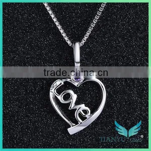 925 Sterling Silver Pendants Charms Necklace thumbnail-1