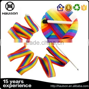 Custom High Quality Dance Ribbon Rhythmic Gymnastics Ribbon thumbnail-1