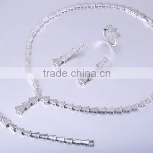 Fashion Gold Plated Jewelry Set From Dubai,brass Jewelry Set Latest thumbnail-6
