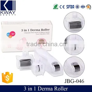 Newest 3 in 1 Beauty Derma Roller Micro Needle Dermaroller thumbnail-6