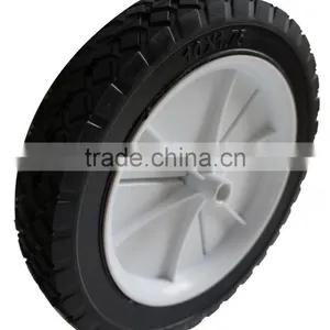 10" Rubber Wheel for Lawn Mowers/ Hand Trucks/and Yard Tractors/Semi Pneumatic thumbnail-3