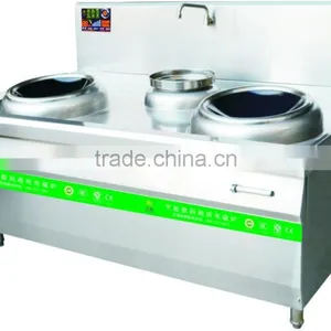 Commercial Stainless Frying Stove Induction Cookerstove Two Fries Stove thumbnail-1