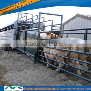 ASTM Steel Livestock Loading Ramp Loading Chute for Cattle Loader thumbnail-2