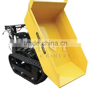 Mini Dumper 400kg Loading Track Dumper Garden Transporter BY400 With CE thumbnail-3
