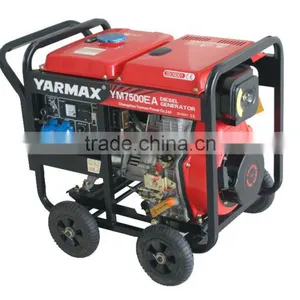 5.2kw Open Type Air Cooled Single Phase Portable Diesel Generator thumbnail-2