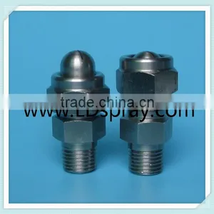 Stainless Steel or Brass Flat Fan Spray Air Water Jet Nozzle With 3 Parts thumbnail-3
