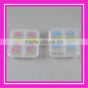 4 Cases Plastic Pill Box thumbnail-1