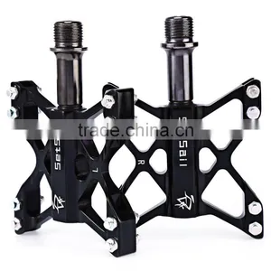 SETSAIL 068 Anti-skid Ultralight Stronger Aluminun Alloy MTB BMX Pedals Flat With Butterfly Shape Road Bicycle Accessories Parts thumbnail-1