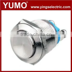 19mm Metal Push Button ABS19S-G1 Momentary IK67 Push Button thumbnail-1