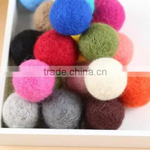 100% Wool Felt Balls/colored Felt Balls Rug/felt Balls Garland thumbnail-4