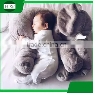 Promotional Custom Baby Children Kids Body Sleep Soft Plush Elephant Pillow Toy thumbnail-1
