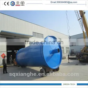 Green Machine/Waste Tires Pyrolysis Plant Getting Fuel Oil thumbnail-1