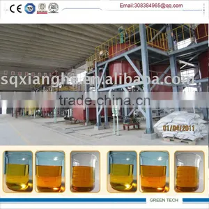 Continuous Working Waste Crude Oil Refining Purification Plant thumbnail-1