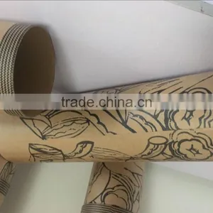 Unique and Top Quality Cardboard Brown Kraft Paper Tube thumbnail-1